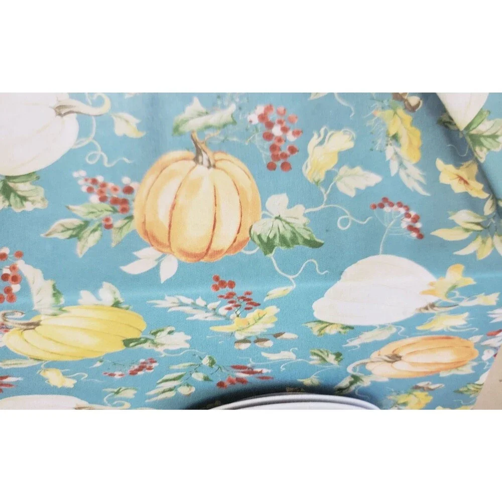 Printed Fabric Spillproof Tablecloth,60